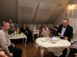 29.02.2016 r. Pan Eligiusz Komarowski - Etatowy Członek Zarządu Powiatu