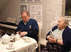 03.03.2016 r. Pan Arno Giese - prozaik, publicysta, dziennikarz prasy polonijnej w Niemczech 