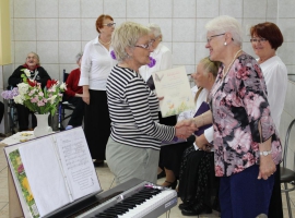 Występ zespołu "Wrzosy"