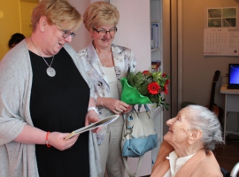 Jubileusz pani Barbary Chmielewskiej 